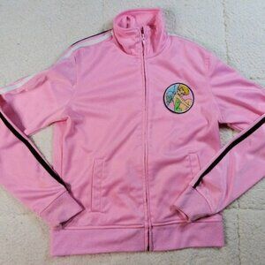 Vintage Disney Tinkerbell Pink Jacket Girls Small